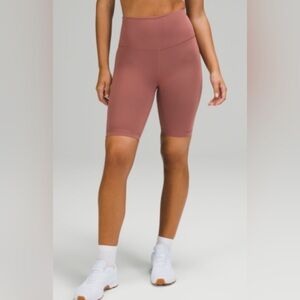 Lululemon wunder under 8 inch bike shorts